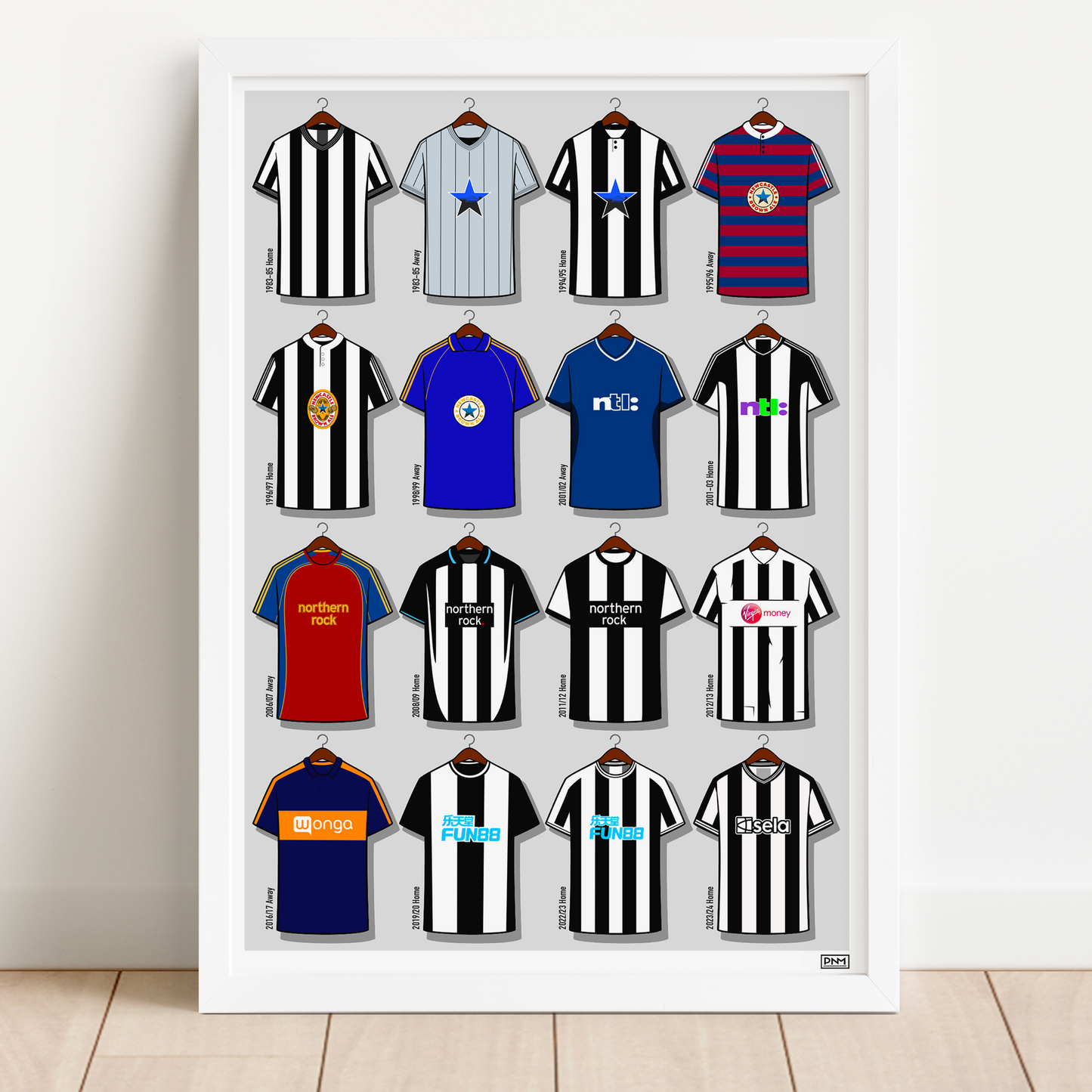 Newcastle Shirts Print
