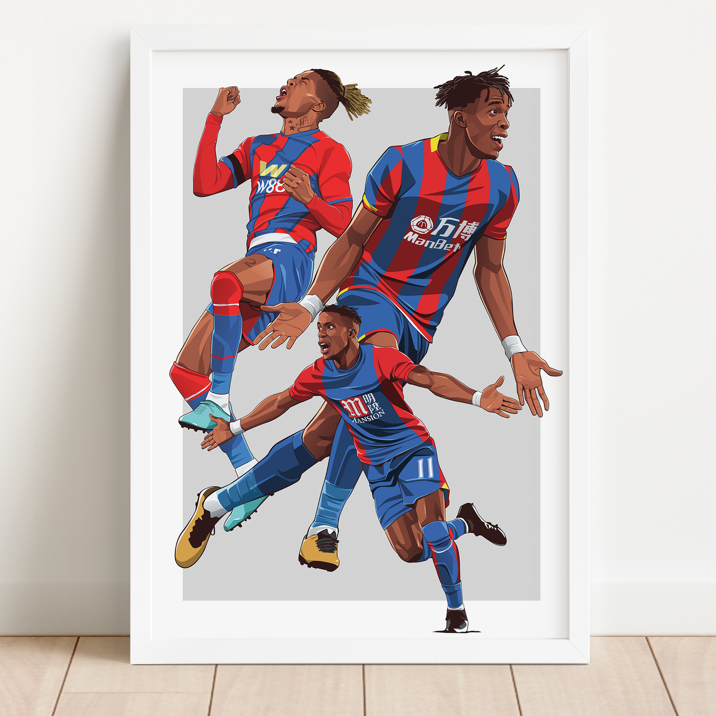 Wilfried Zaha Print