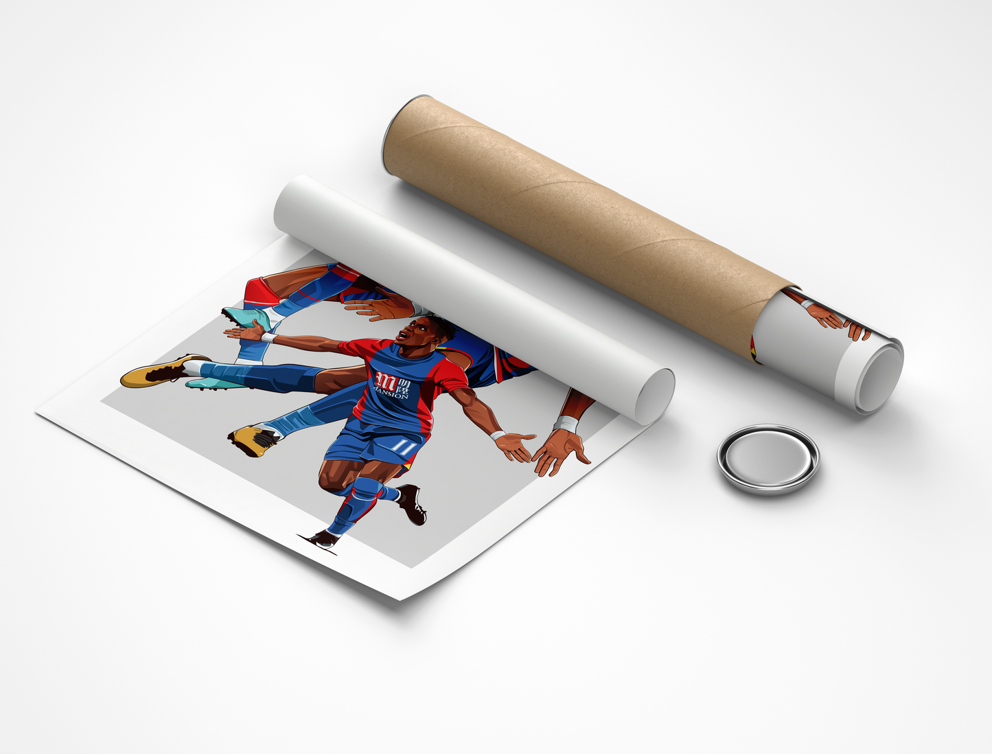 Wilfried Zaha Print