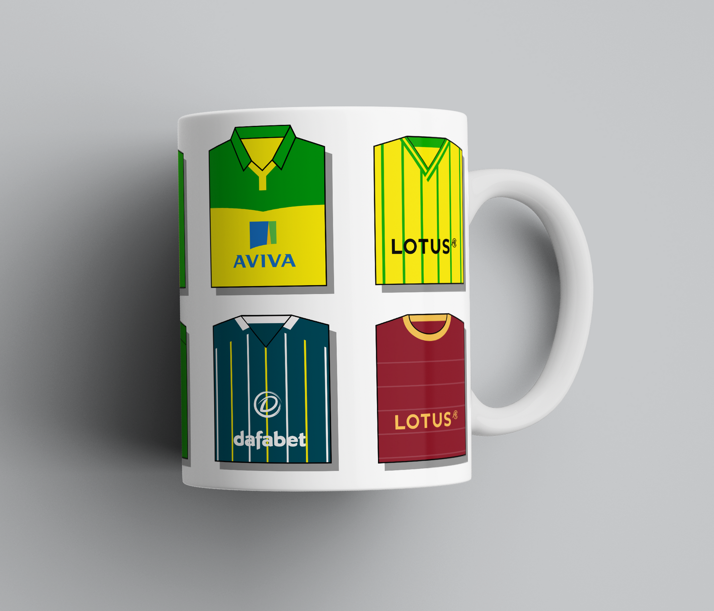 Norwich Shirts Mug