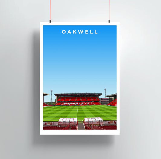 Oakwell Stadium Print