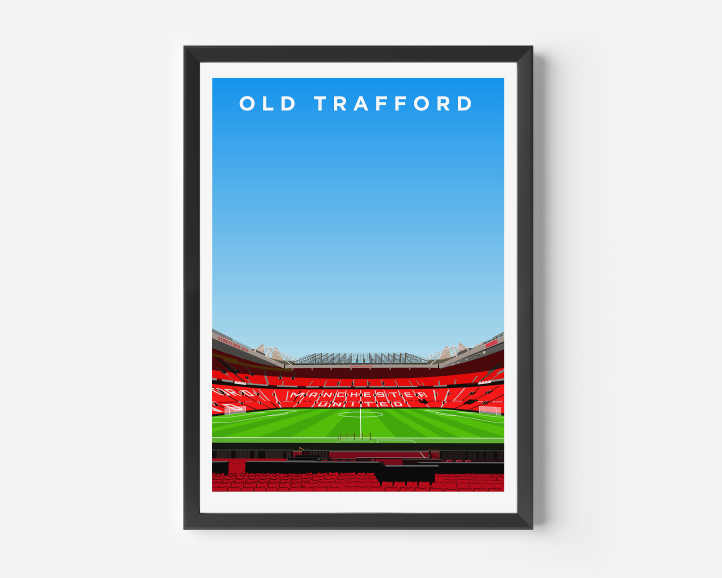 Old Trafford Stadium Print
