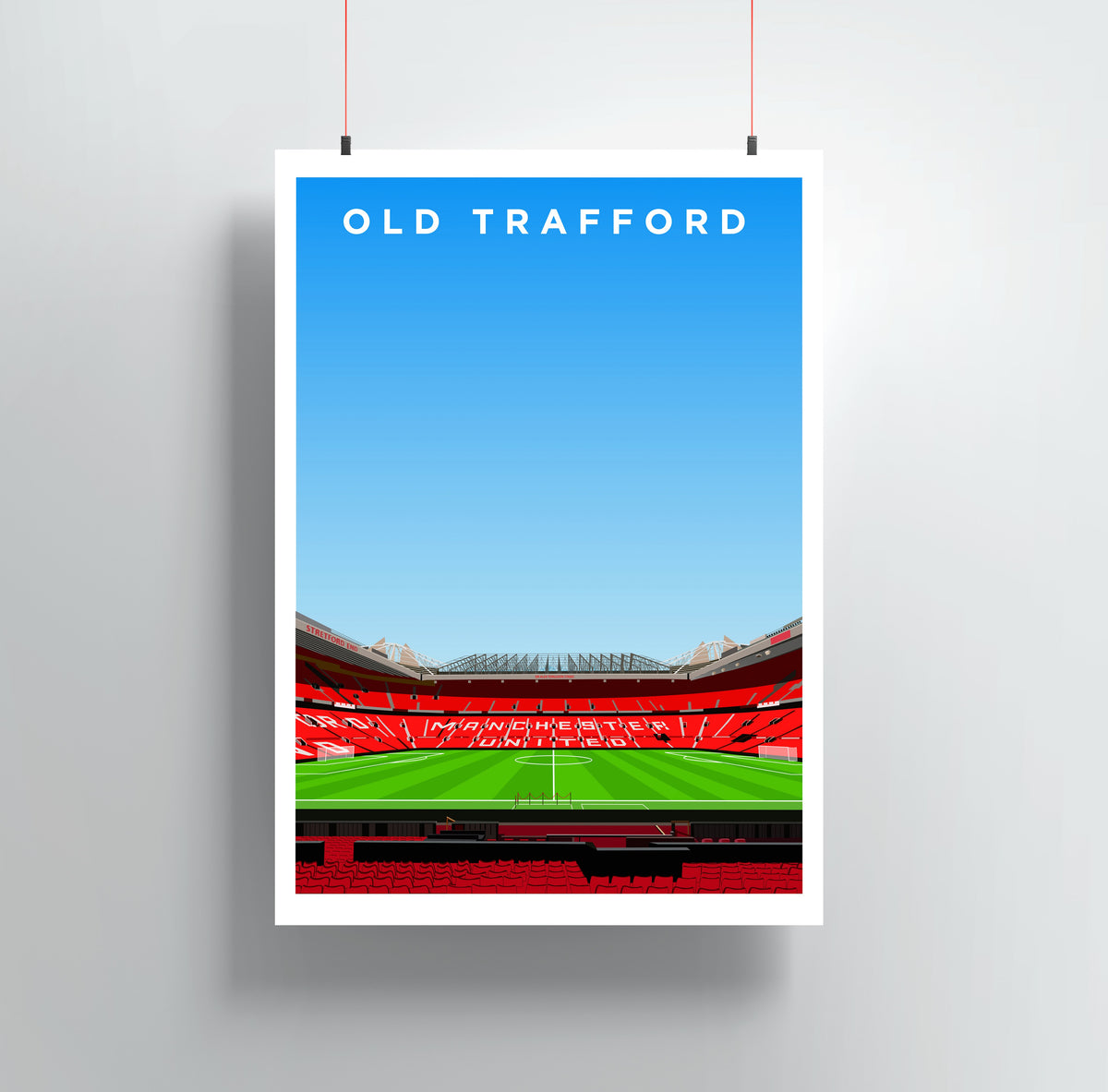 Old Trafford Stadium Print