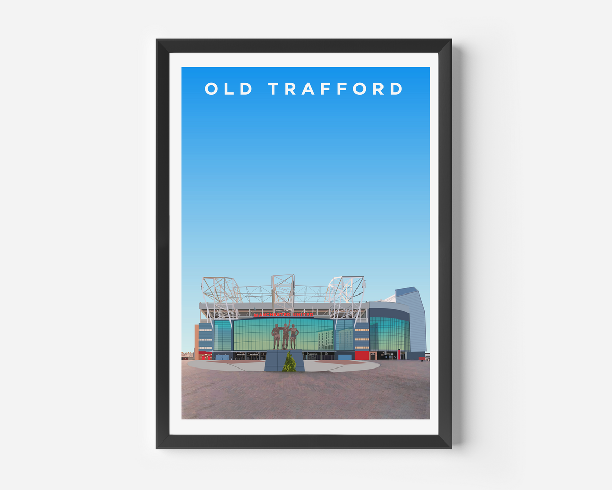 Old Trafford Stadium Print