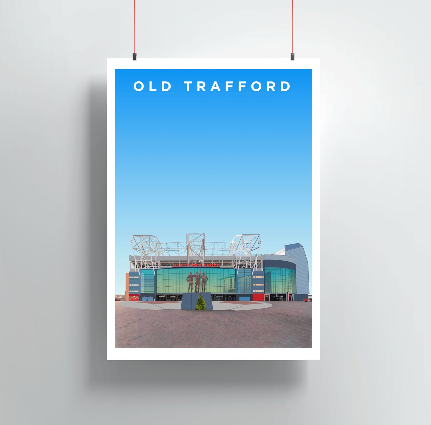 Old Trafford Stadium Print