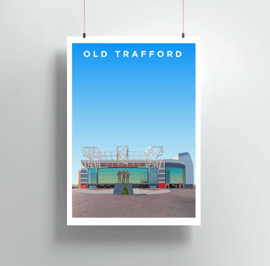 Old Trafford Stadium Print