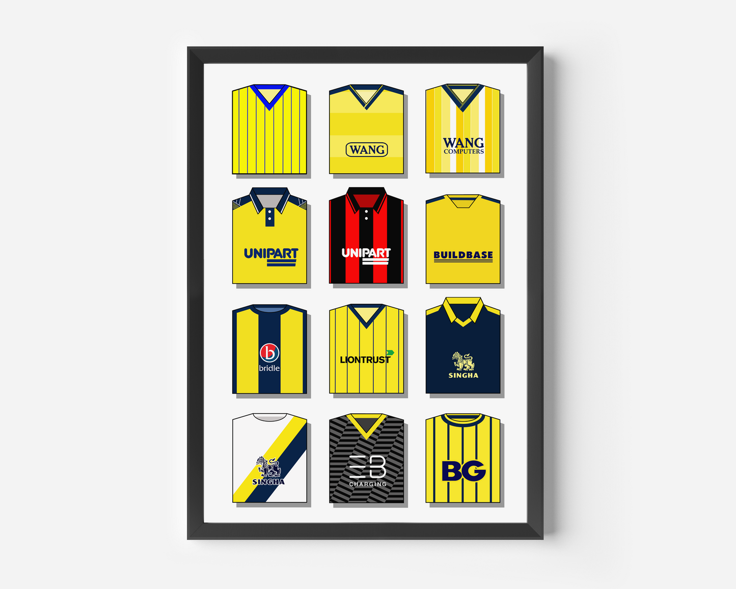 Oxford United Shirts Print