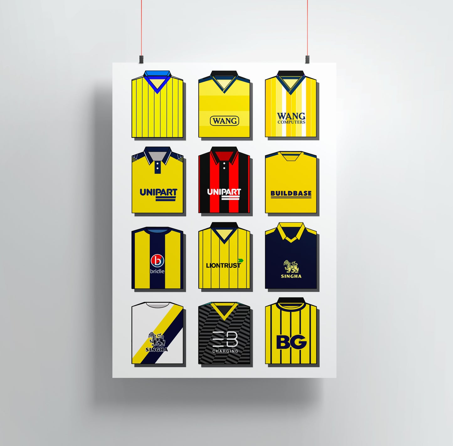 Oxford United Shirts Print