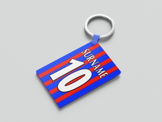 Personalised Palace 1996-98 Home Shirt Keyring
