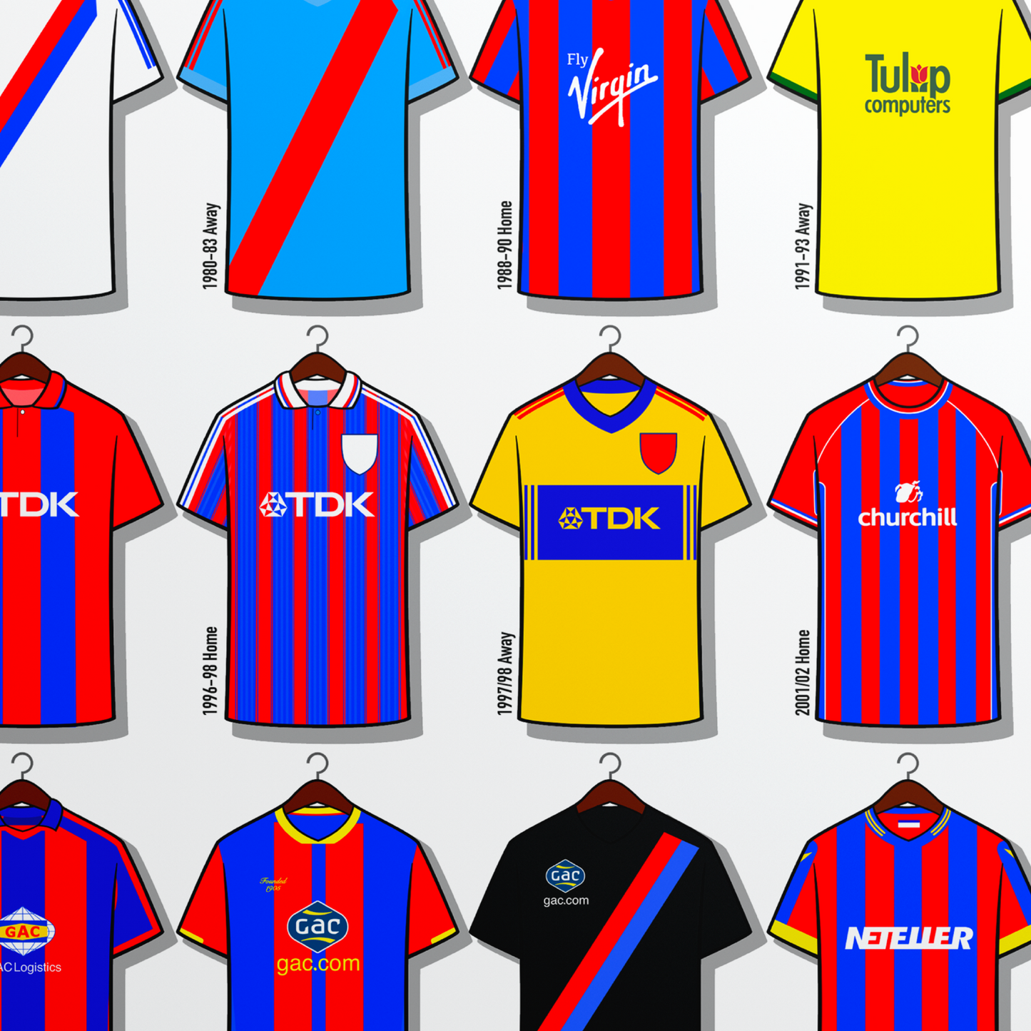 Palace Shirts Print
