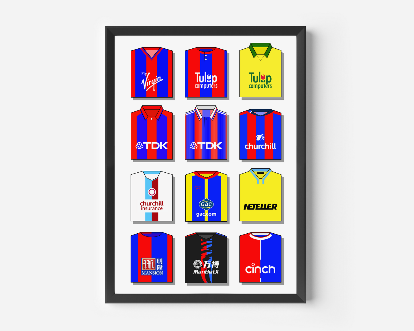 Crystal Palace Shirts Print