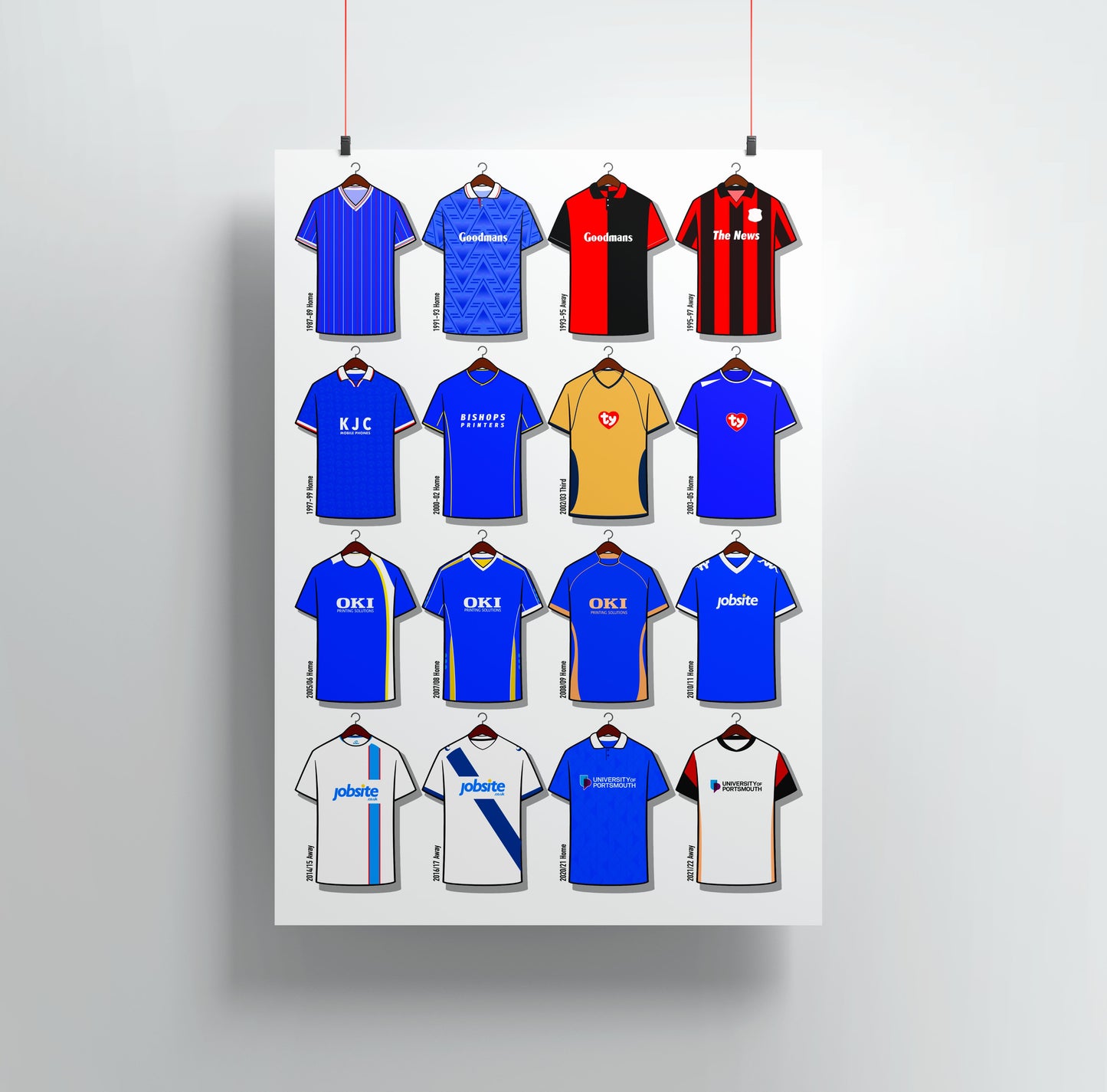 Portsmouth Shirts Print
