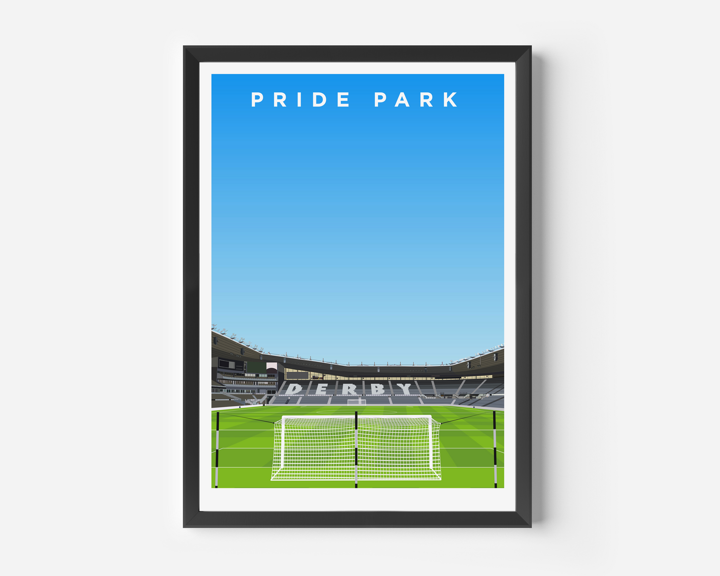 Pride Park Stadium Print