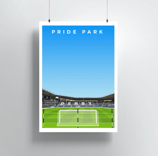 Pride Park Stadium Print