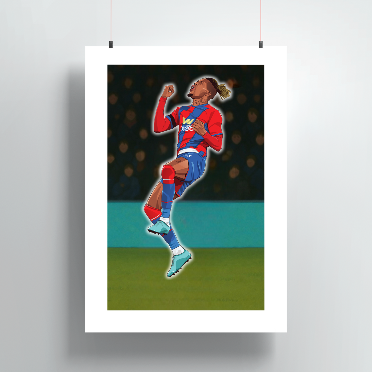 Wilfried Zaha Print