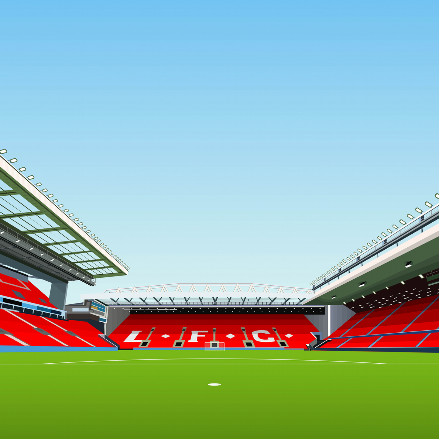 Liverpool Anfield Stadium Print