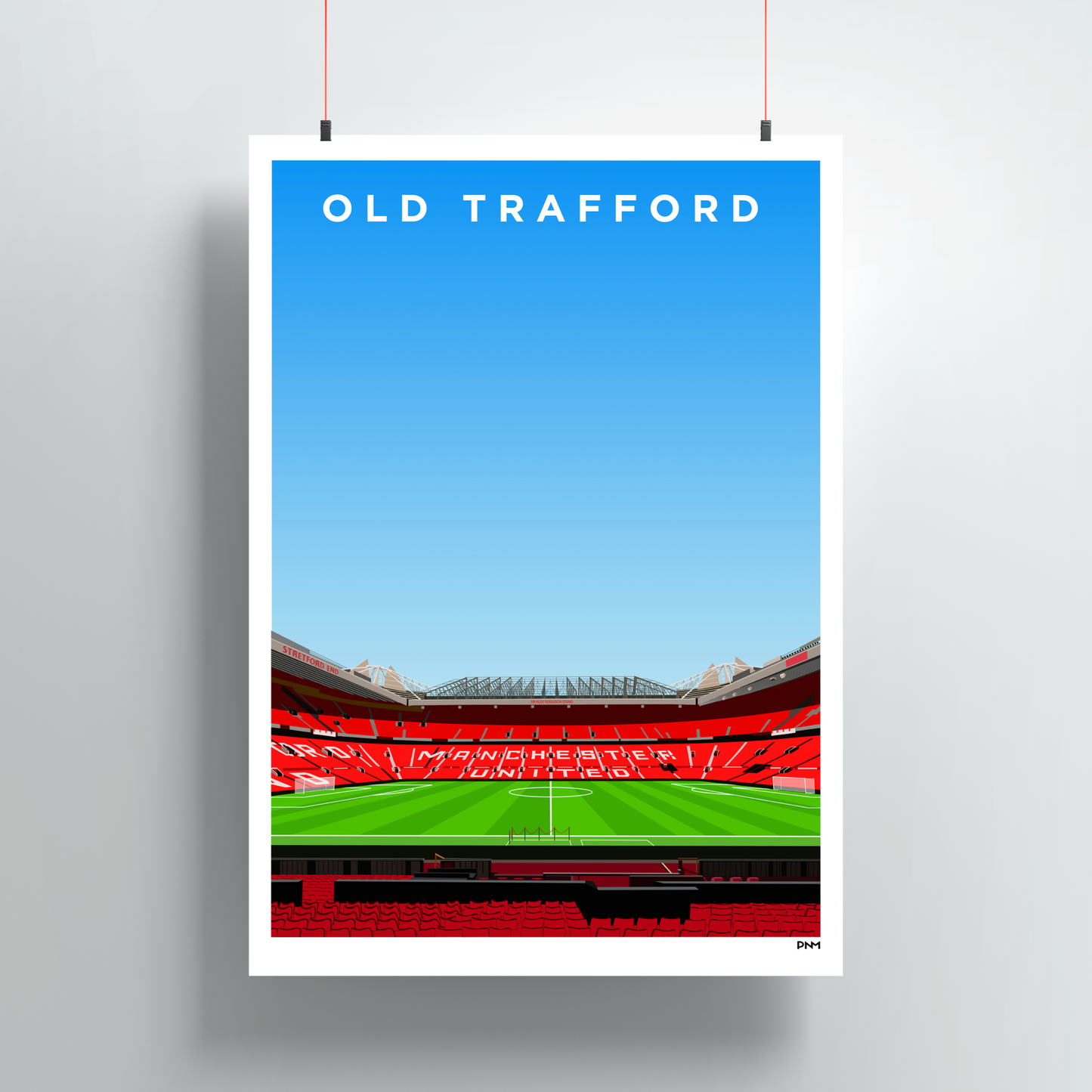 Old Trafford Stadium Print