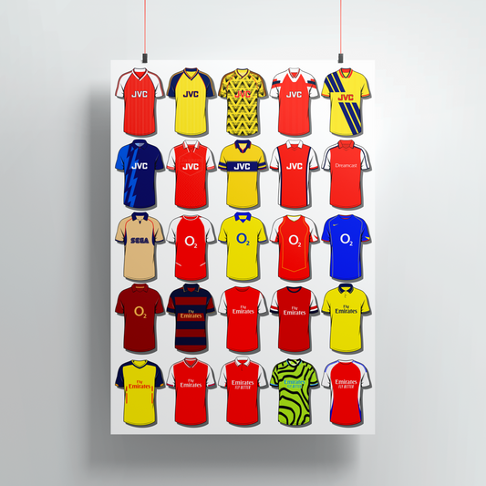 Arsenal Shirts Print