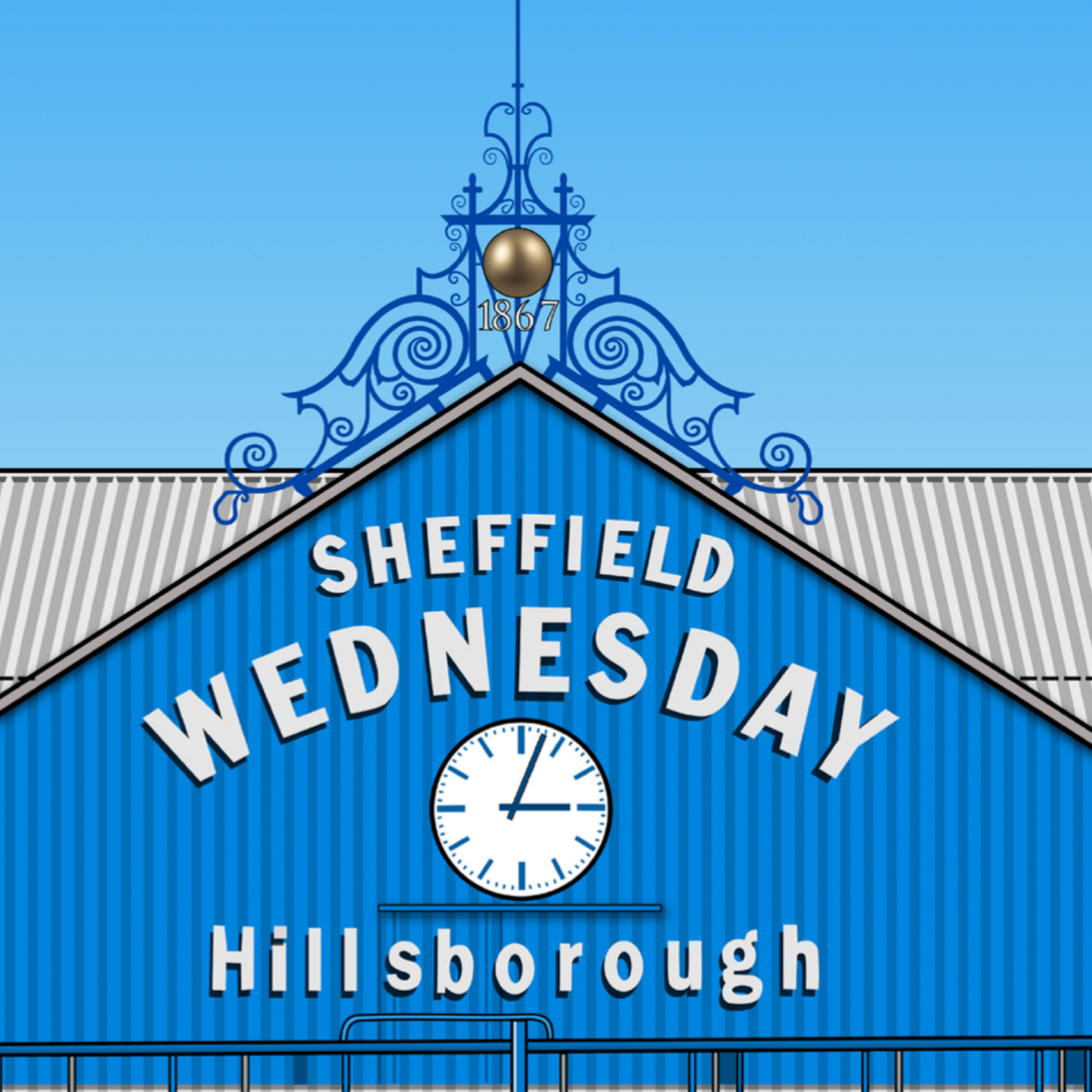 Hillsborough Stadium Print