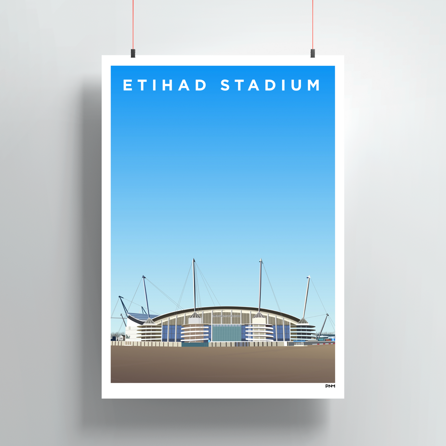 Etihad Stadium Print - Man City - Manchester City