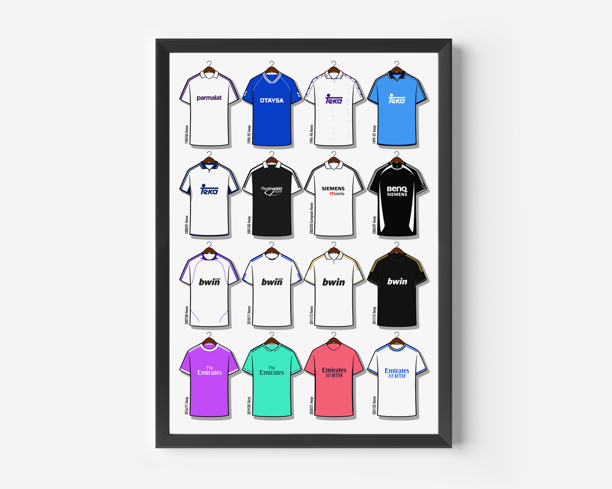 Real Madrid Shirts Print