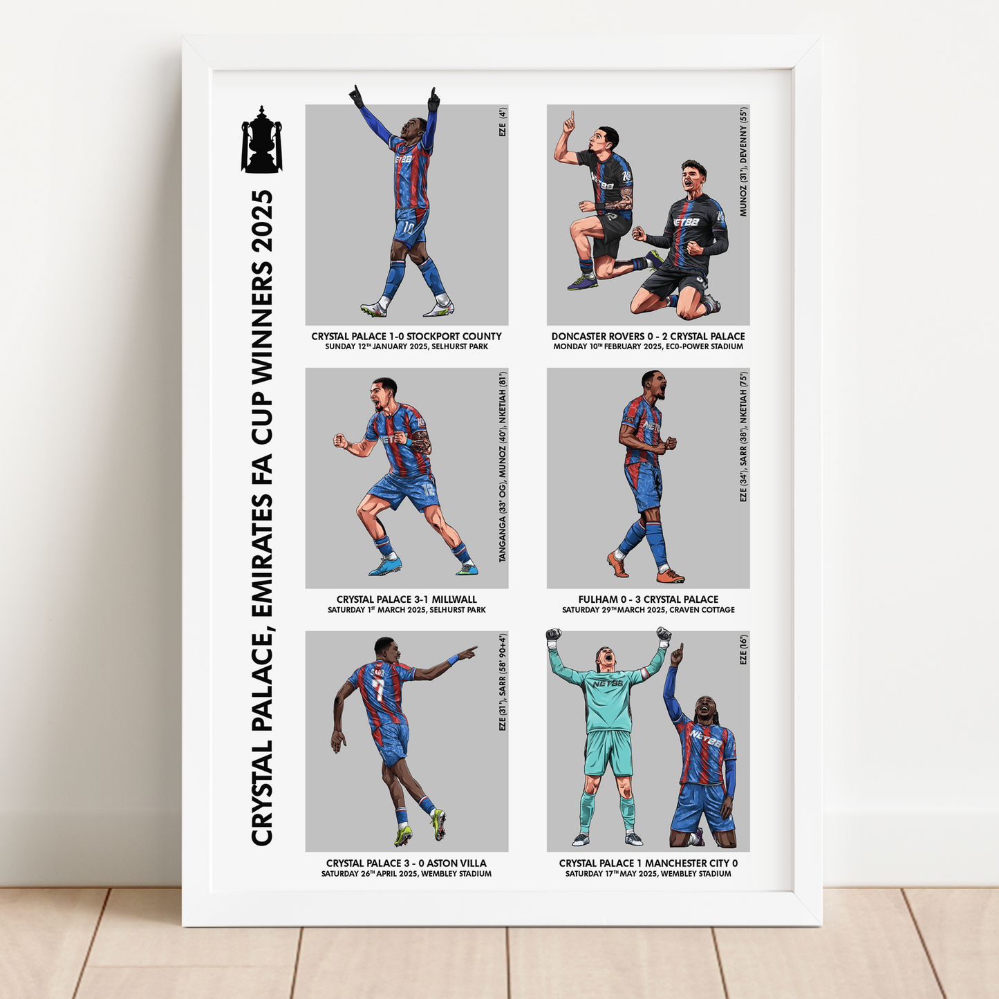 Crystal Palace The Road to Glory Print