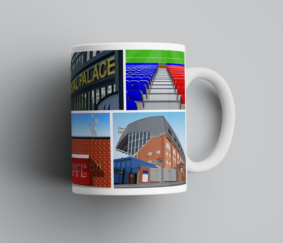 Selhurst Park Stadium Mug - Crystal Palace