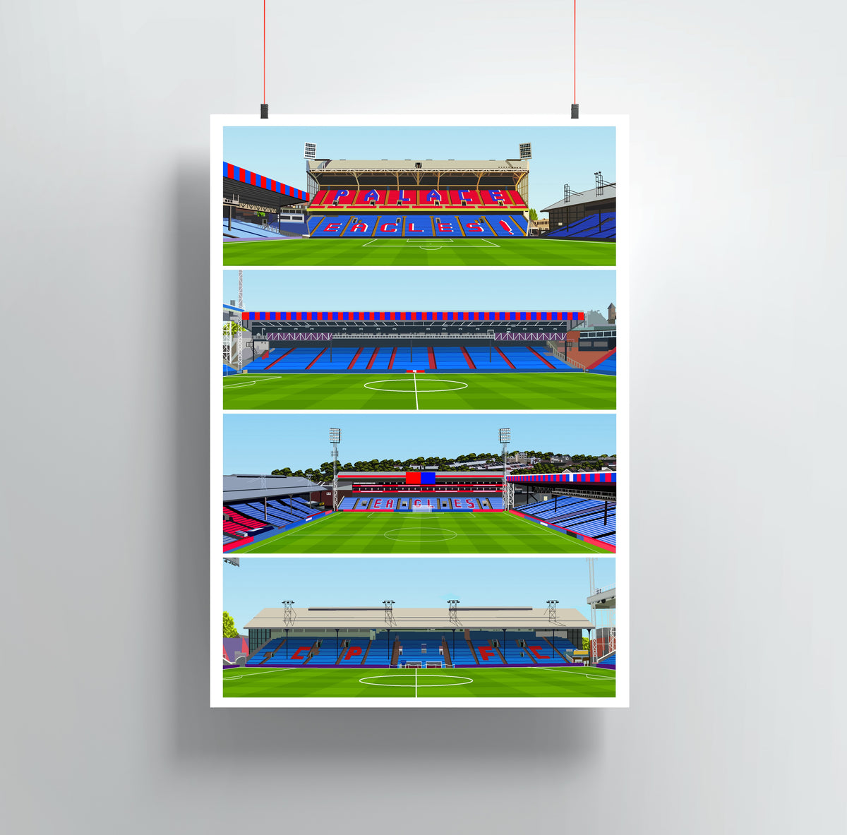 Selhurst Park Stadium Print