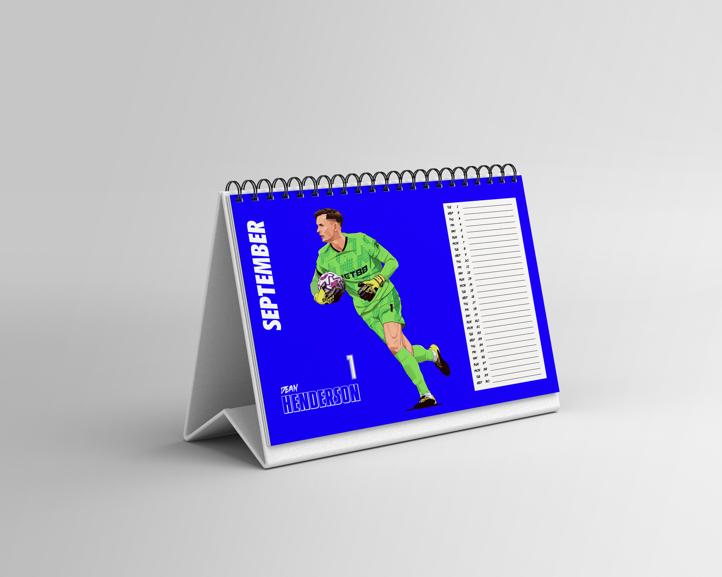 Crystal Palace 2026 Desk Calendar