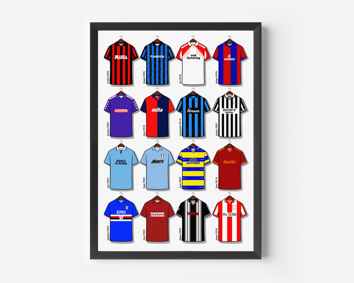 Serie A ‘90s Shirt Print