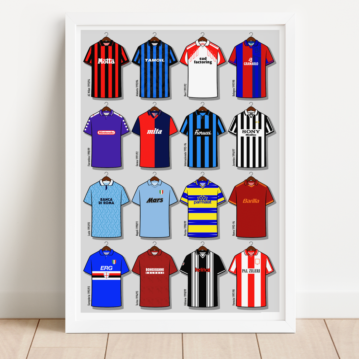 Serie A ‘90s Shirt Print