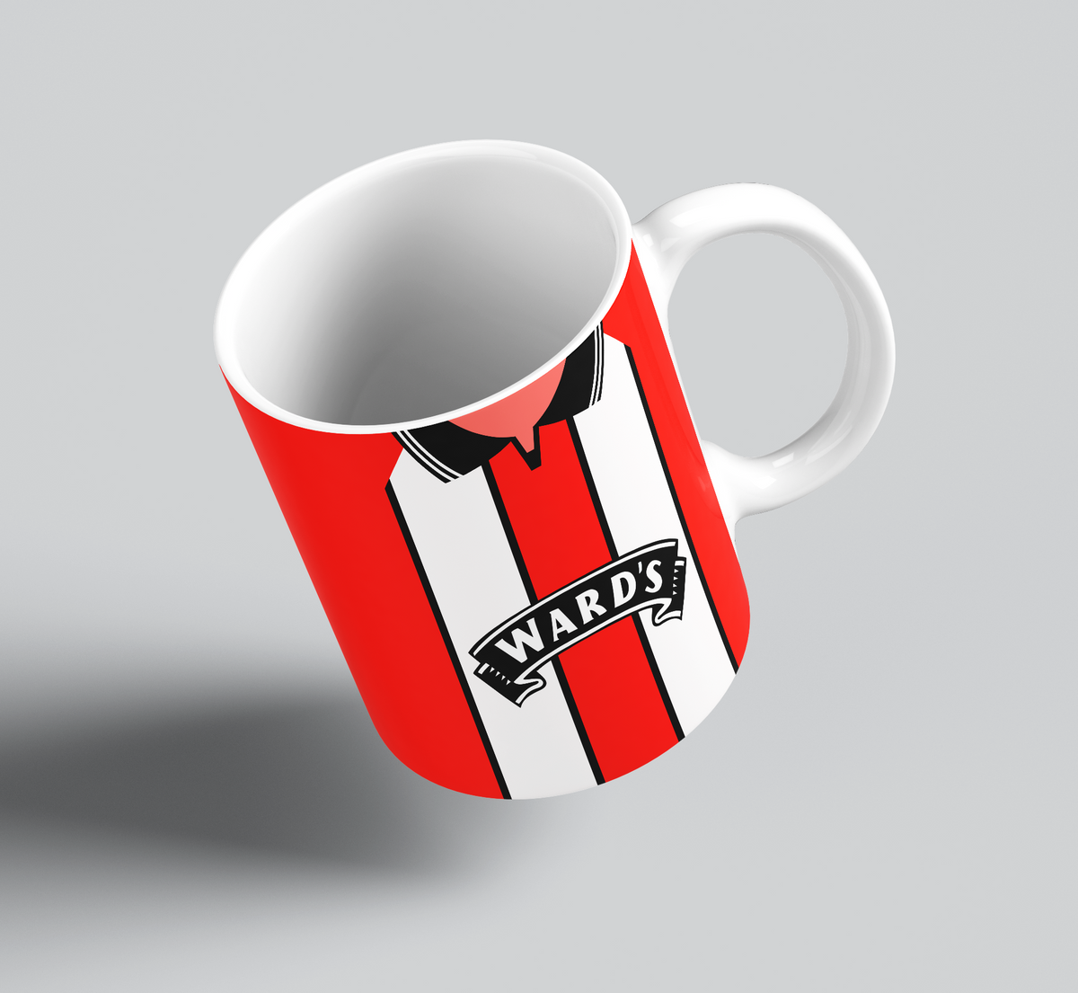 Personalised Retro Sheff United Mug - Any Name and Number