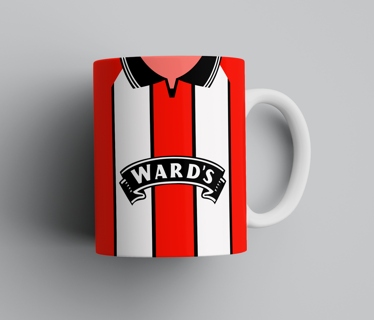Personalised Retro Sheff United Mug - Any Name and Number