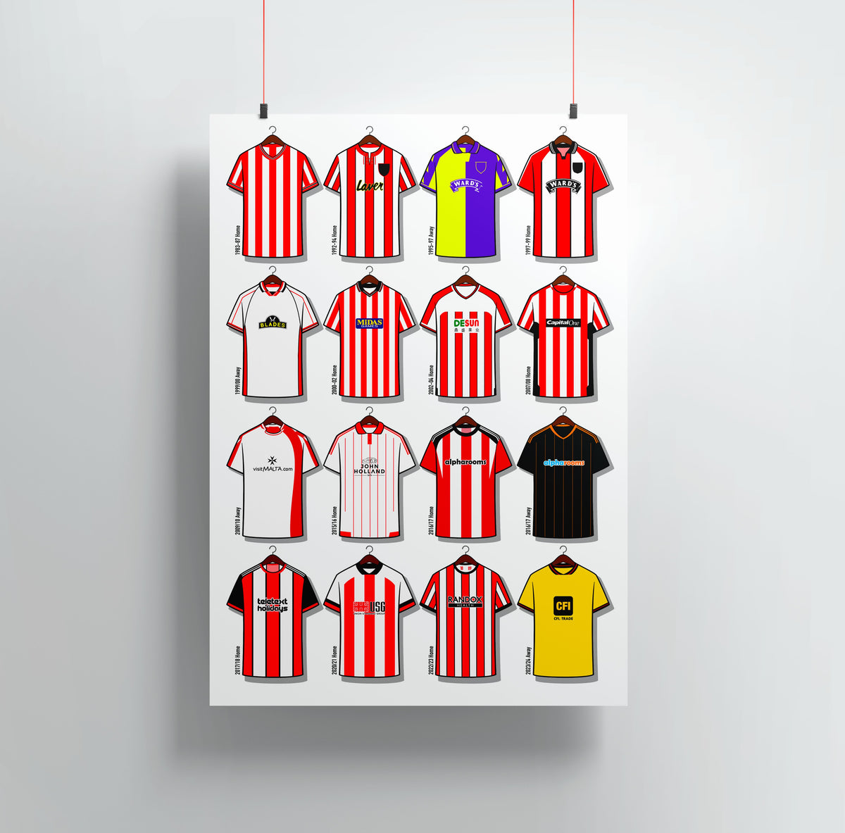 Sheff United Shirts Print