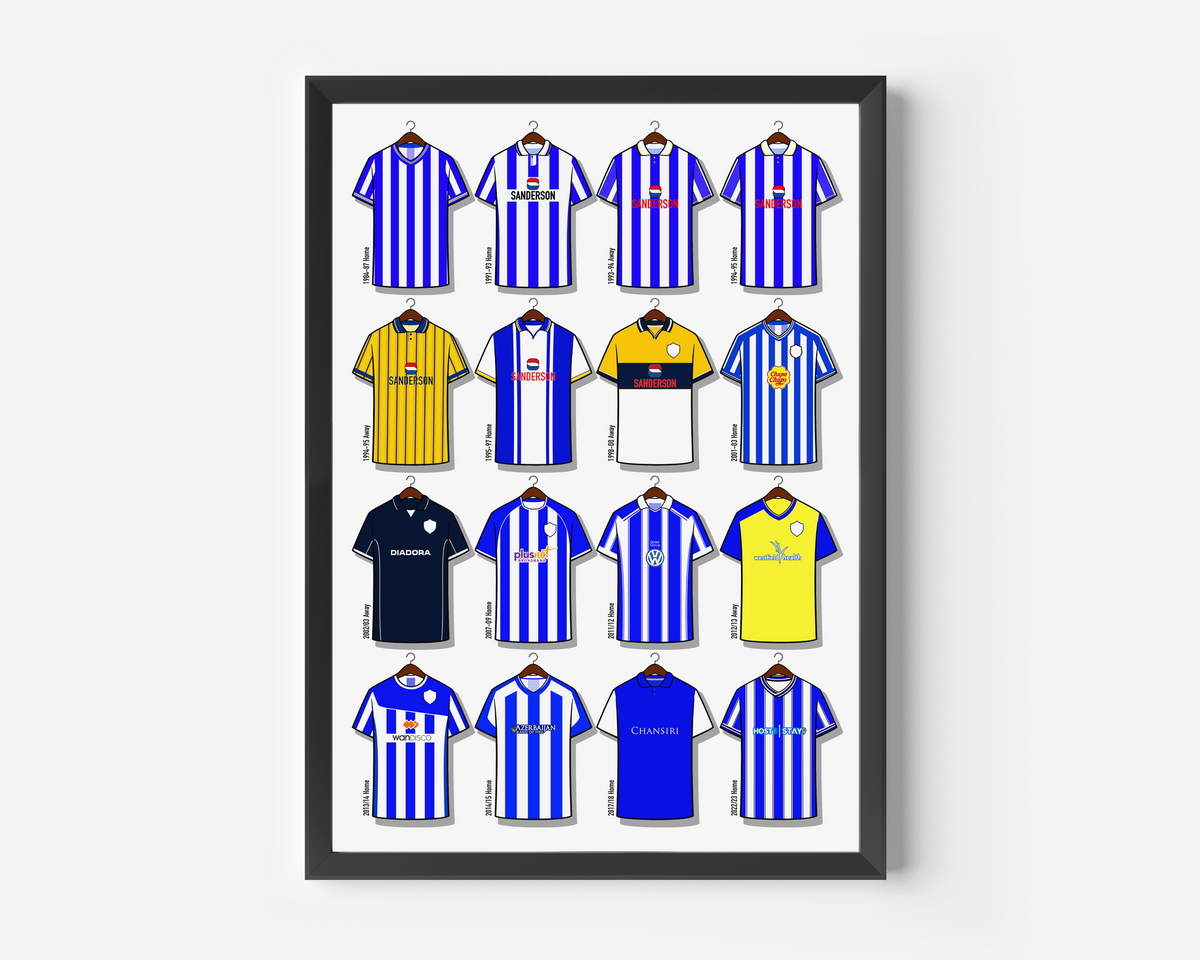 Sheffield Wednesday Shirts Print
