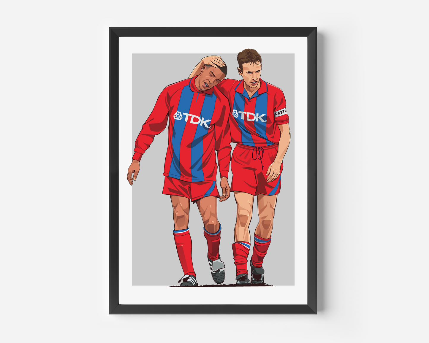 Chris Armstrong/Gareth Southgate Print