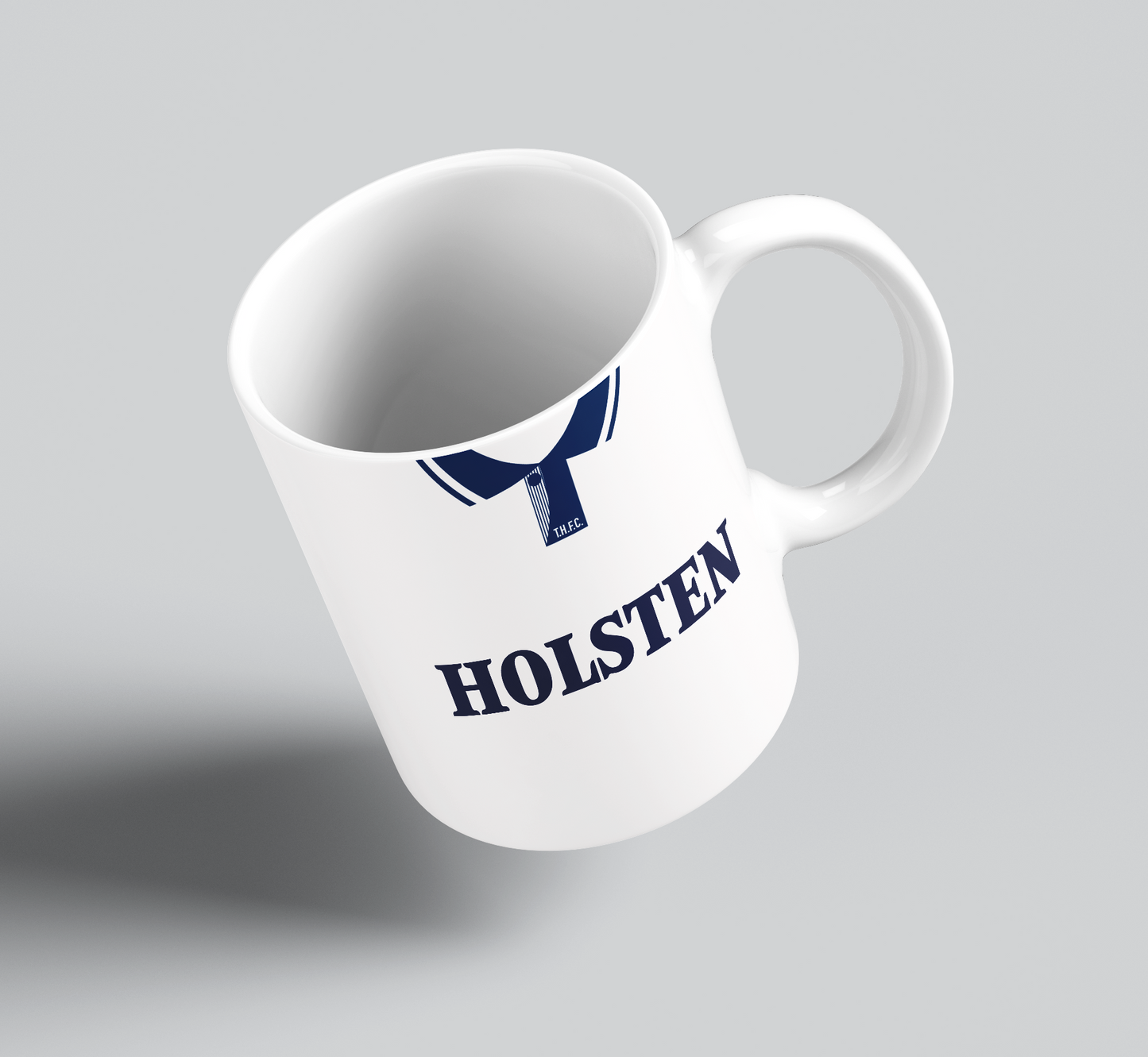 Personalised Retro Tottenham Hotspur Mug - Any Name and Number