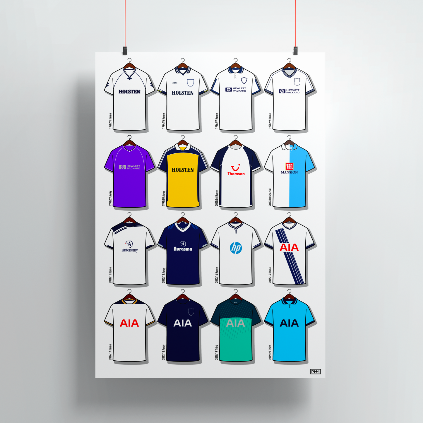 Tottenham Shirts Print