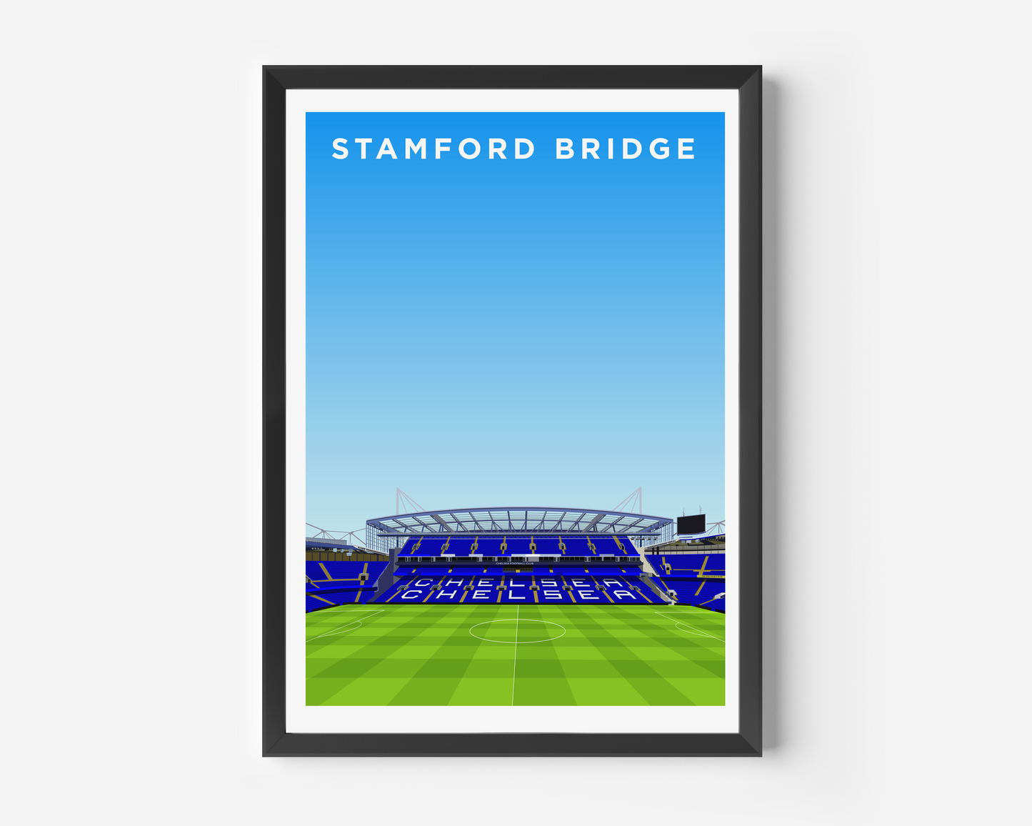 Stamford Bridge Stadium Print
