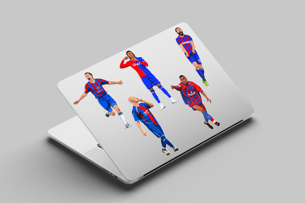 5 Player Sticker Pack