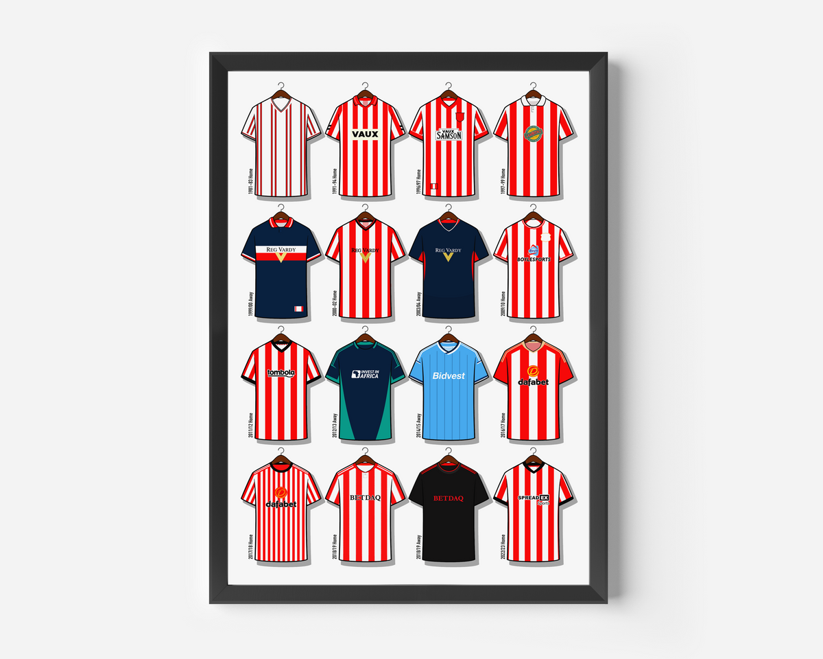 Sunderland Shirts Print