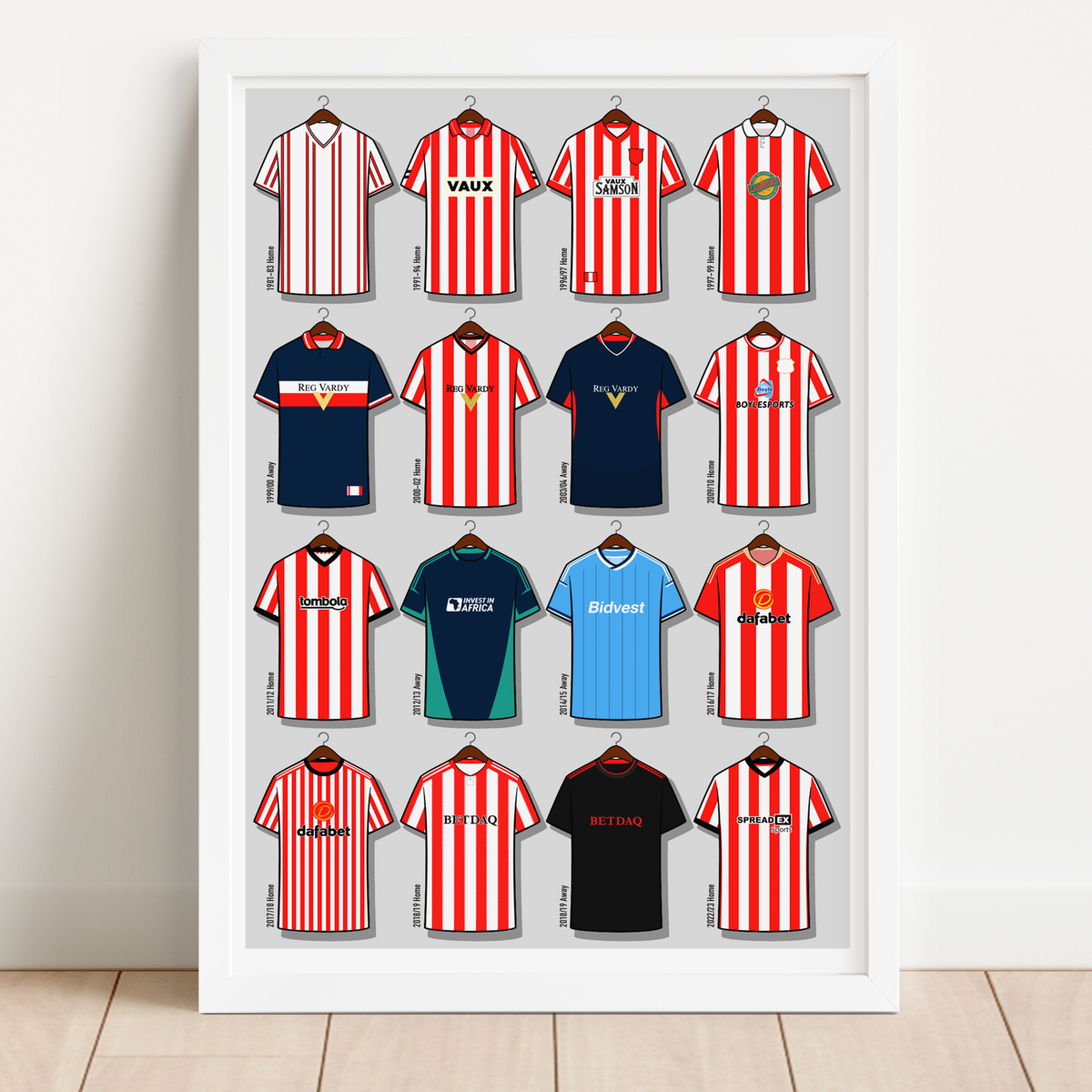 Sunderland Shirts Print