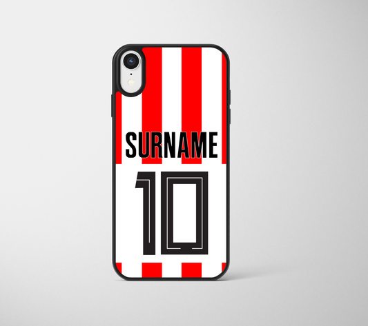Personalised Sunderland 2026/27 Home Shirt Phone Case