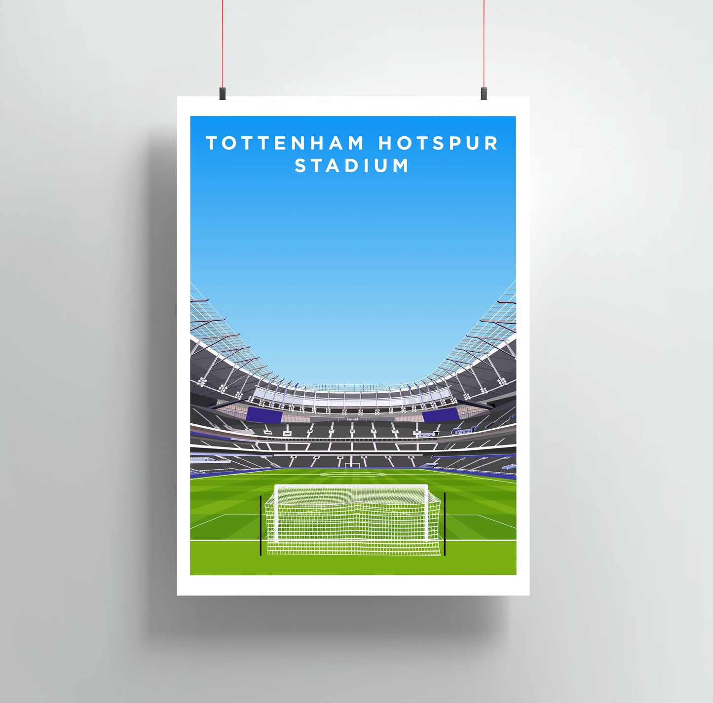 Tottenham Stadium Print - Spurs - Tottenham Hotspur