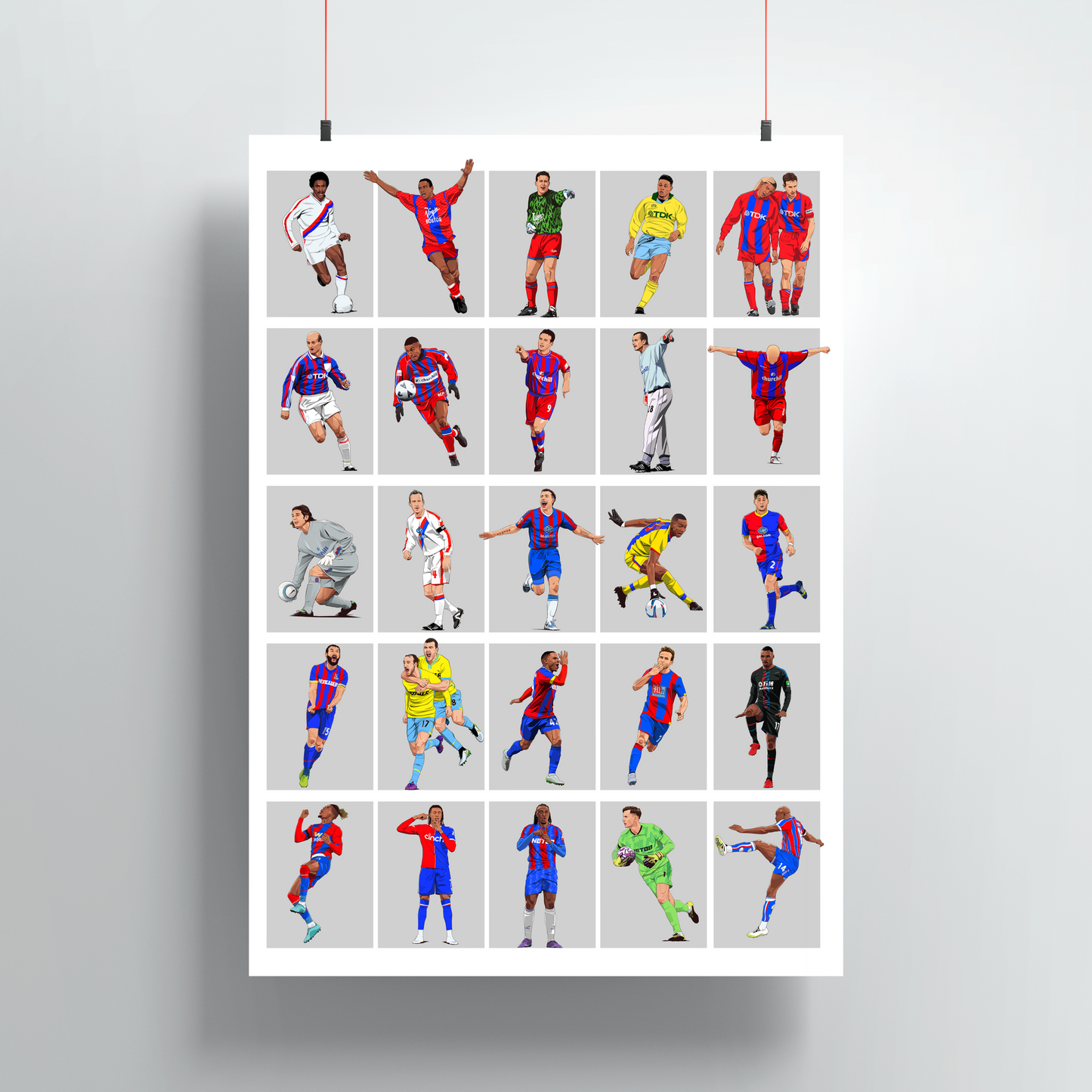 Crystal Palace Players Print