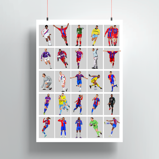 Crystal Palace Players Print