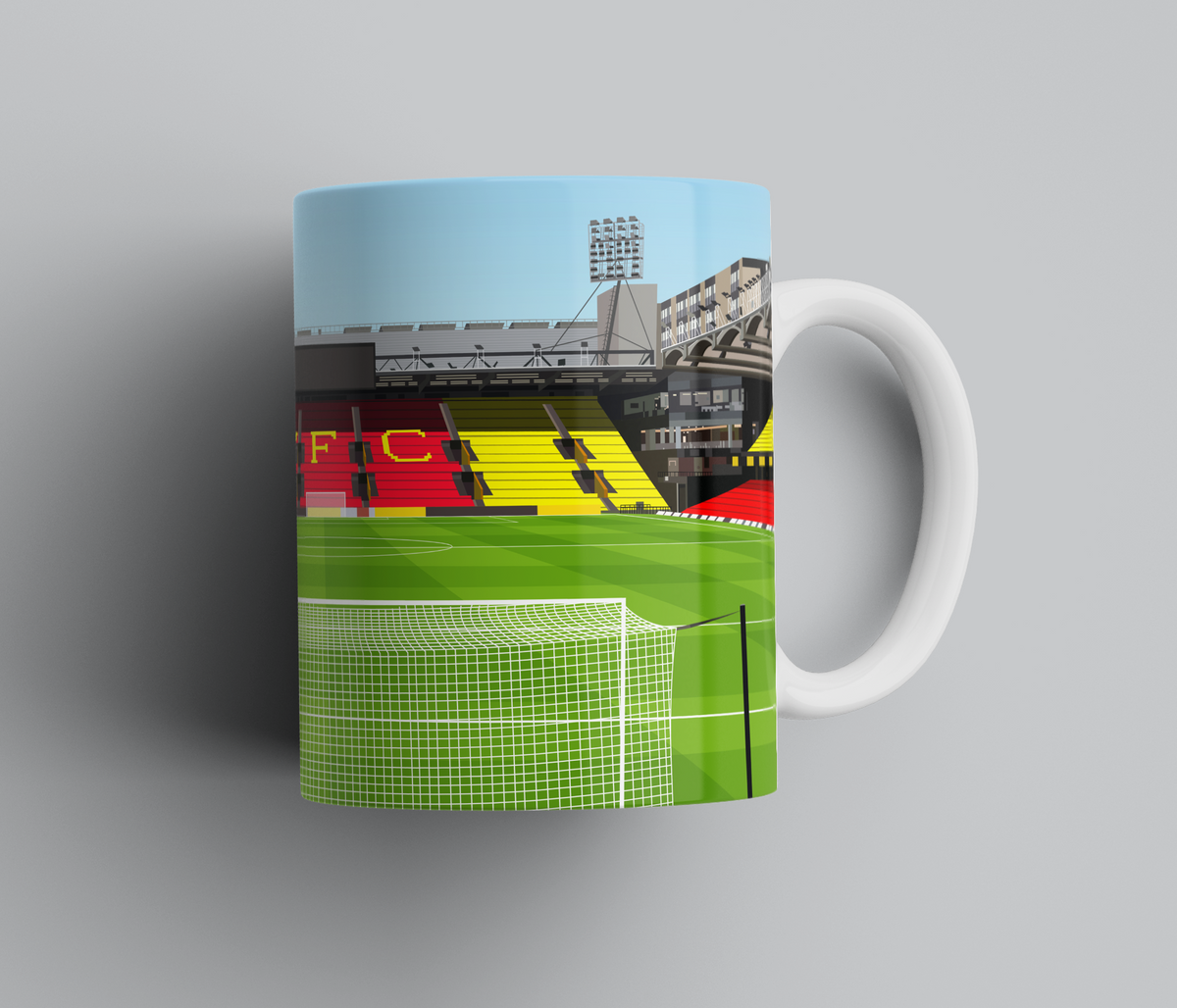 Vicarage Road Stadium Mug