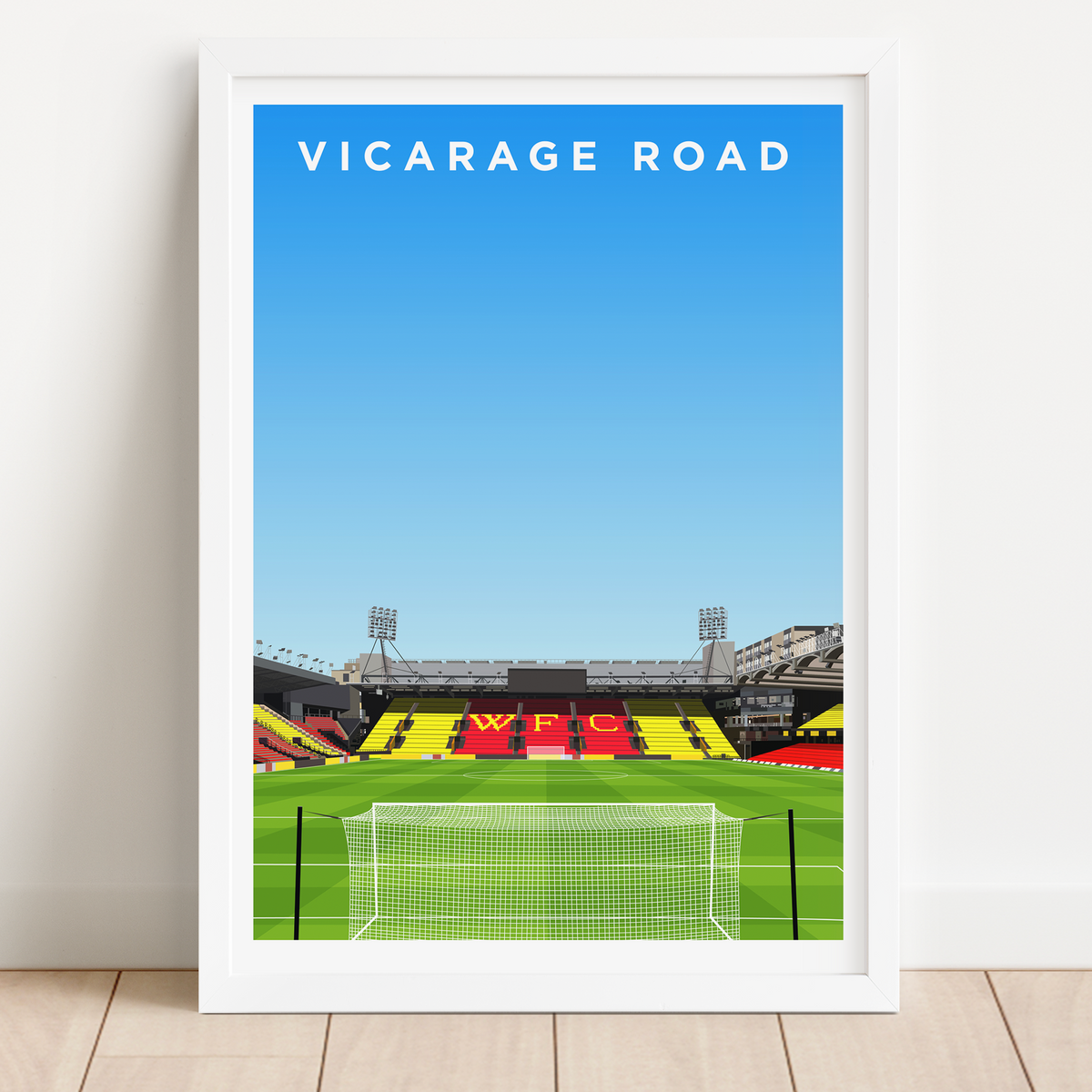 Vicarage Road Stadium Print - Watford