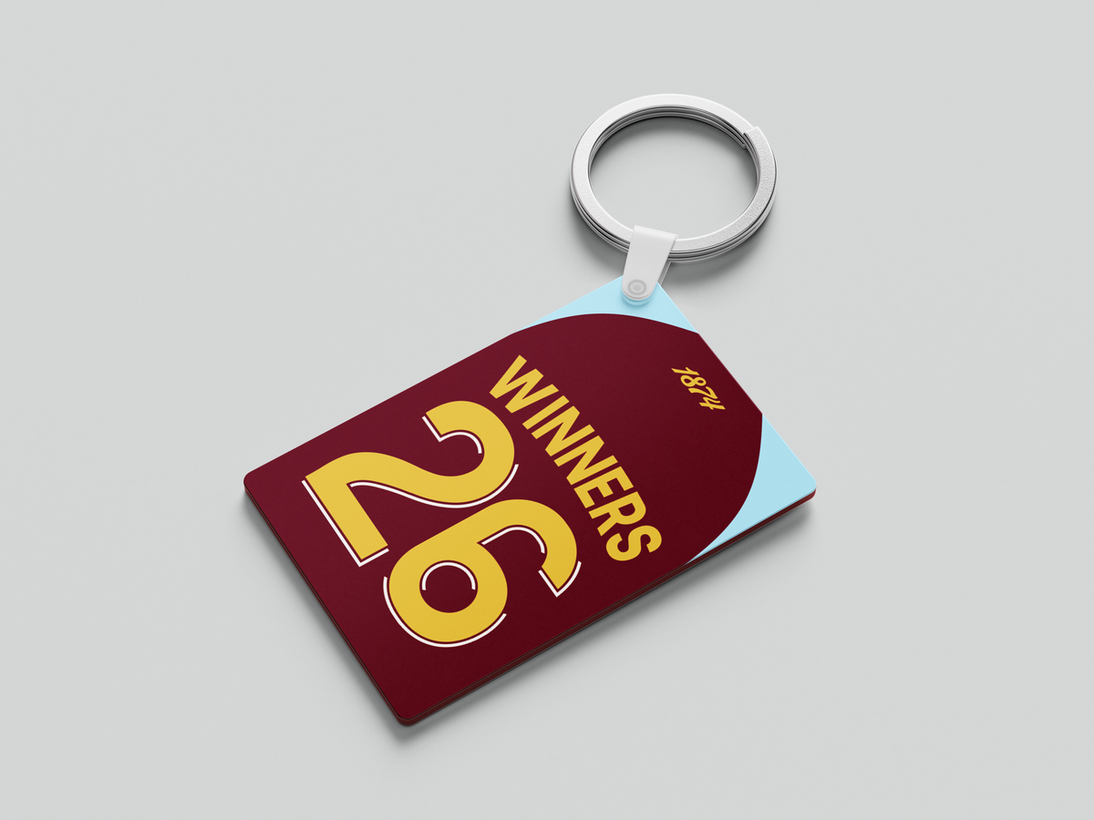 Villa Winners 26 Keyring