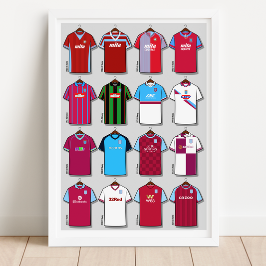 Aston Villa Shirts Print